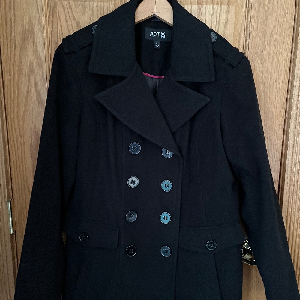 Woman’s APT 9 Wool Blend Peacoat